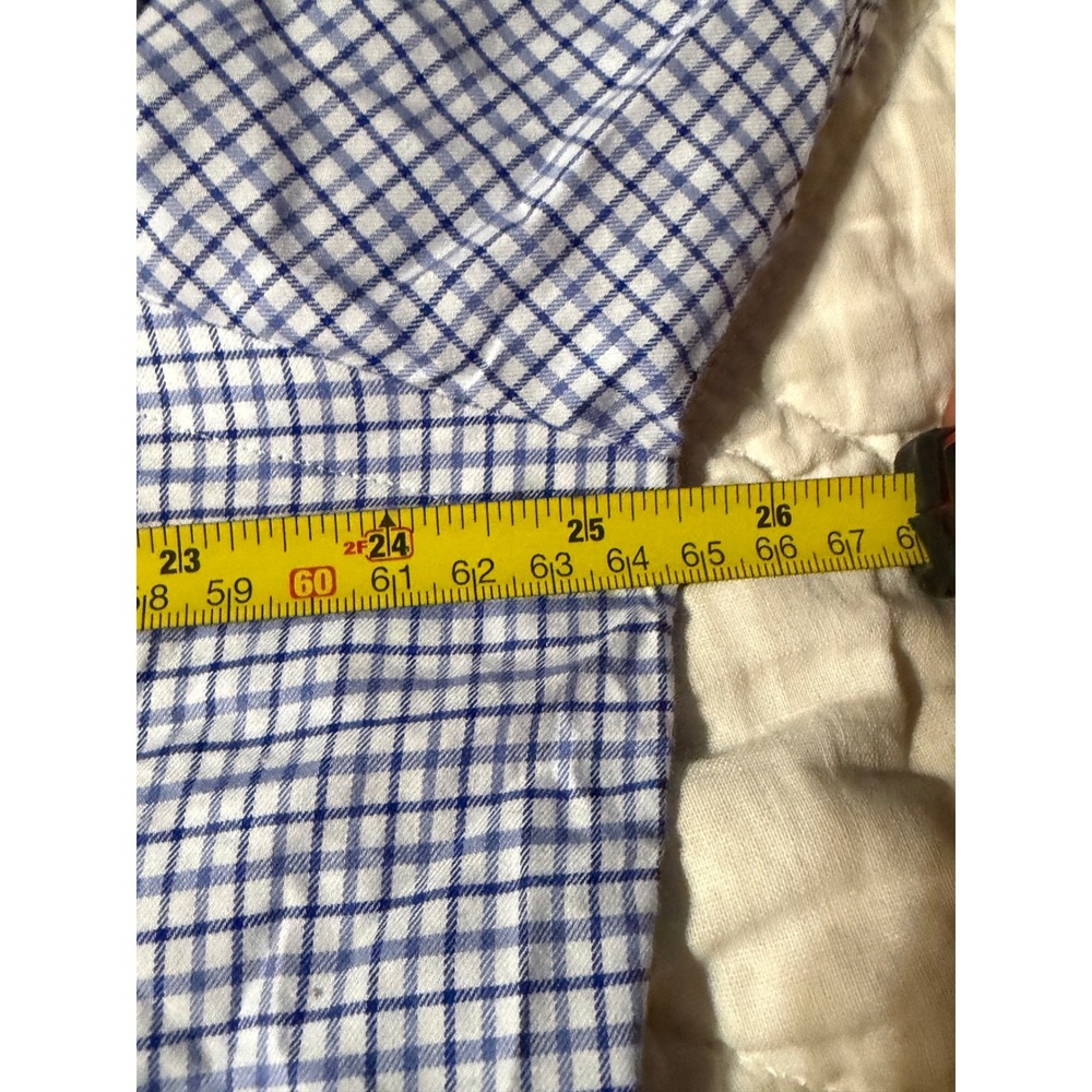Ralph Lauren Mens XL Blue White Gingham Check Button Down Shirt Long Sleeve NWT - Picture 8 of 10